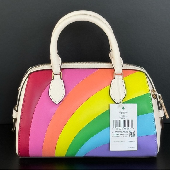Kate Spade Rainbow Collection Duffle Crossbody NWT - Picture 3 of 13